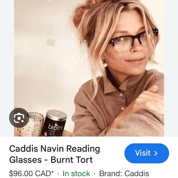 New Caddis NAVIN Progressives readers 2.50 Raw Honey - Picture 5 of 9